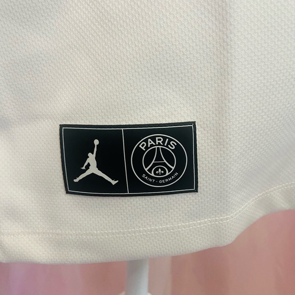 Jordan x Paris Saint Germain Dress Hyper White Nike Size XL Jersey Dress BB176 - Picture 7 of 10